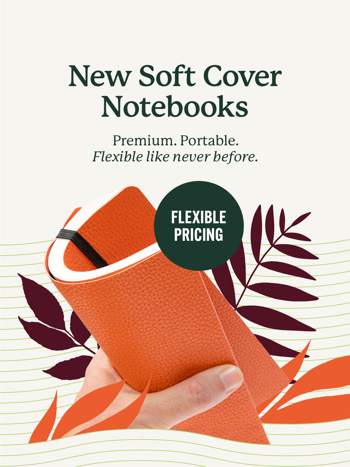 Orange Notebook: Small Square Notebook (6 '' x 9 '' - 120 pages) ~ Orange  address book for daily journals, memos, gifts, writing and drawing.